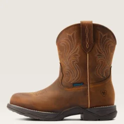 Anthem Round Toe Shortie Waterproof Western Boot
