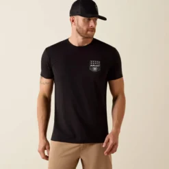Ariat Stripe Patriotic Badge T-Shirt