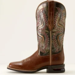 Captivate Wide Square Toe Western Boot
