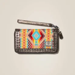 Clutch Wallet Diamond Stripe