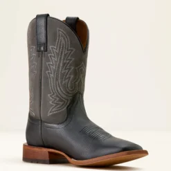 County Roads Wide Square Toe Western Boot