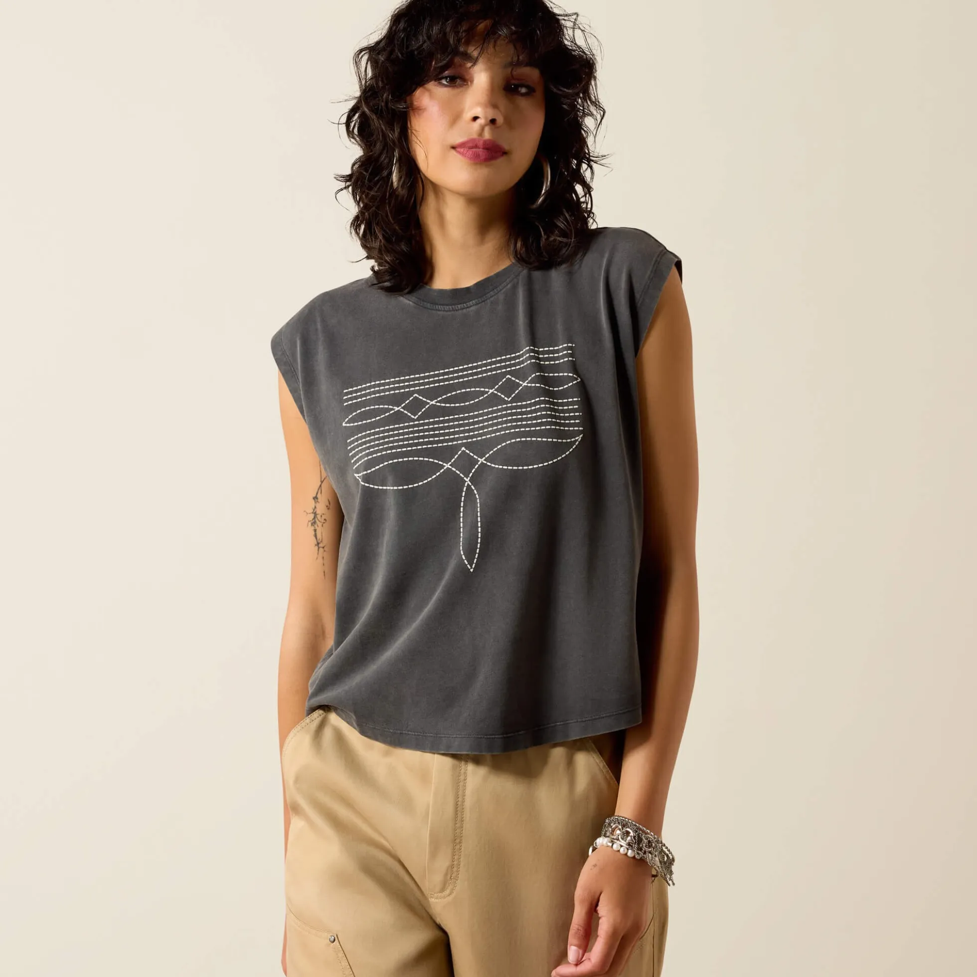 Dallas Cropped T-Shirt