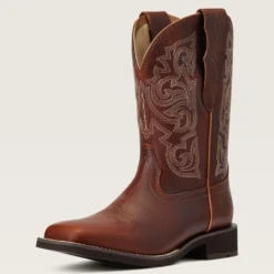 Delilah StretchFit Wide Square Toe Western Boot