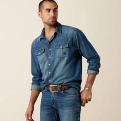 Denim Retro Fit Shirt
