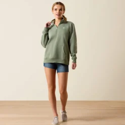 Foundation Logo 1/2 Zip Sweatshirt