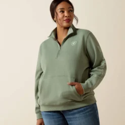 Foundation Logo 1/2 Zip Sweatshirt