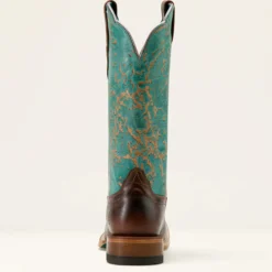 Frontier Farrah Wide Square Toe Western Boot