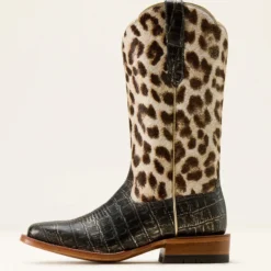 Frontier Farrah Wide Square Toe Western Boot