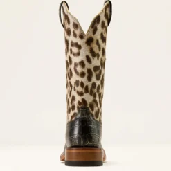 Frontier Farrah Wide Square Toe Western Boot