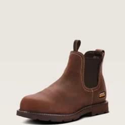 Groundbreaker Chelsea Waterproof Steel Toe Work Boot