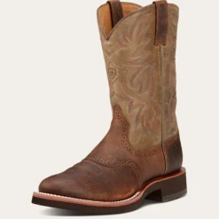 Heritage Crepe W Toe Western Boot