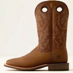 Highland Toughstock Wide Square Toe Western Boot
