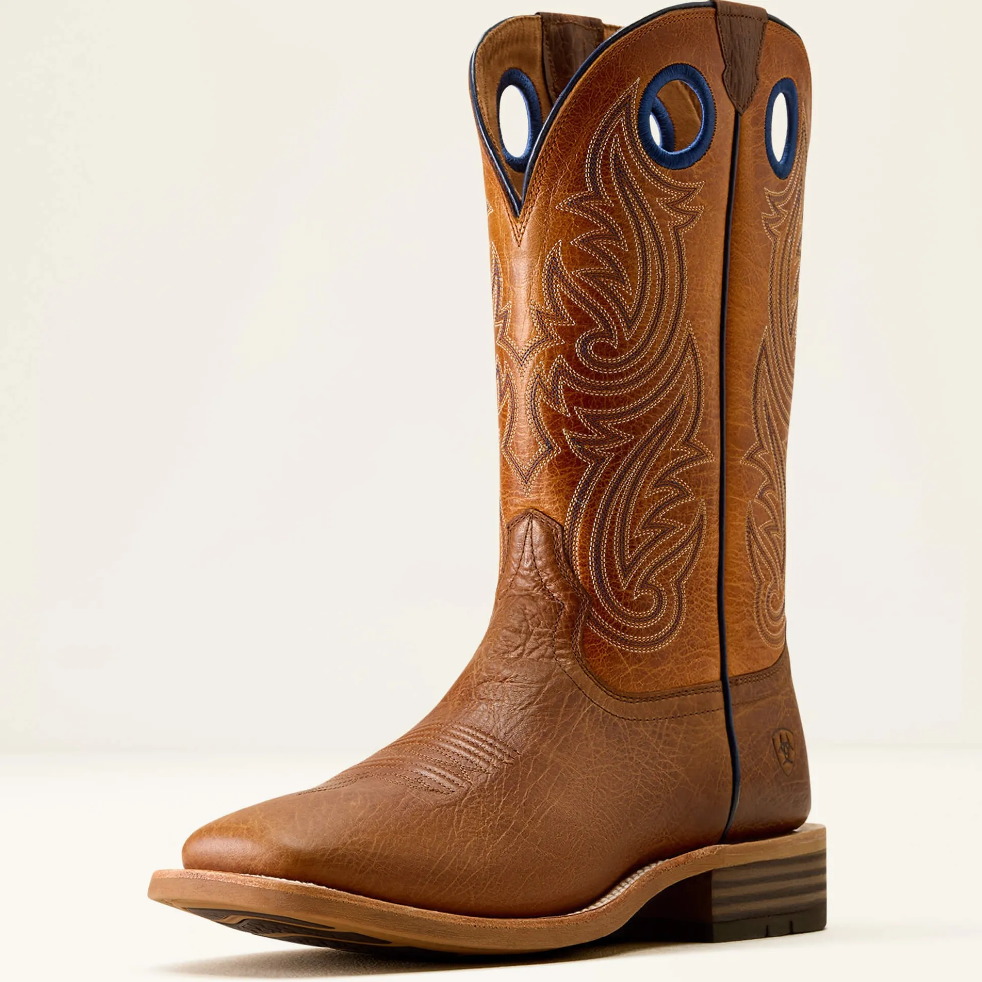 Highland Toughstock Wide Square Toe Western Boot