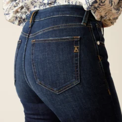 High Rise Bridle Skinny Jeans