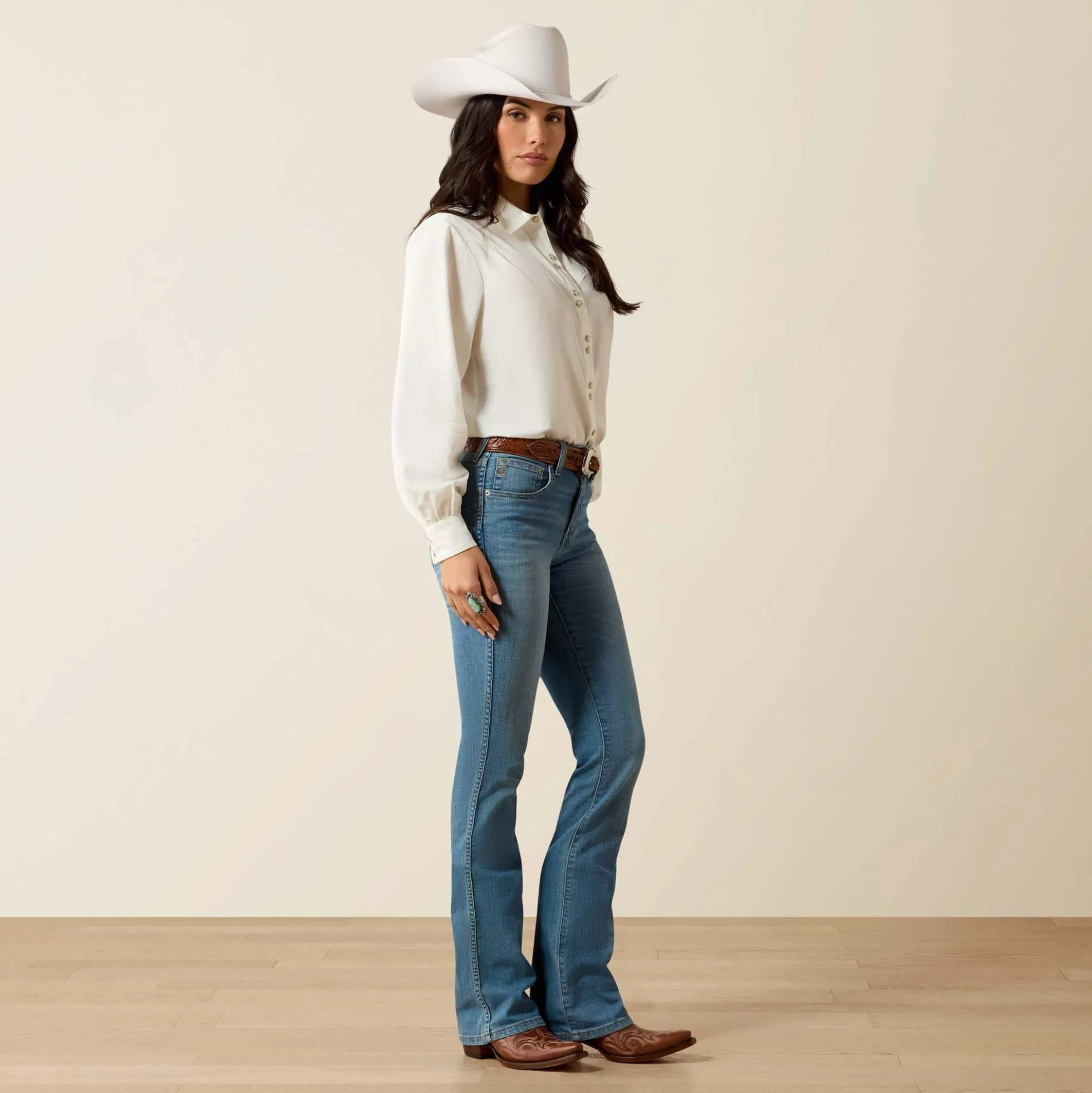 High Rise Lorena Boot Cut Jeans