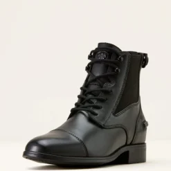 Kendall Back Zip Lace Paddock Boot