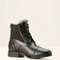 Kendall Back Zip Sherpa Paddock Boot