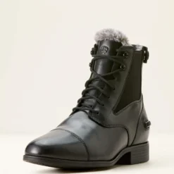 Kendall Back Zip Sherpa Paddock Boot