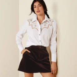 Lattice Western Shirt