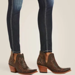 Mid Rise Outseam Ella Skinny Jean