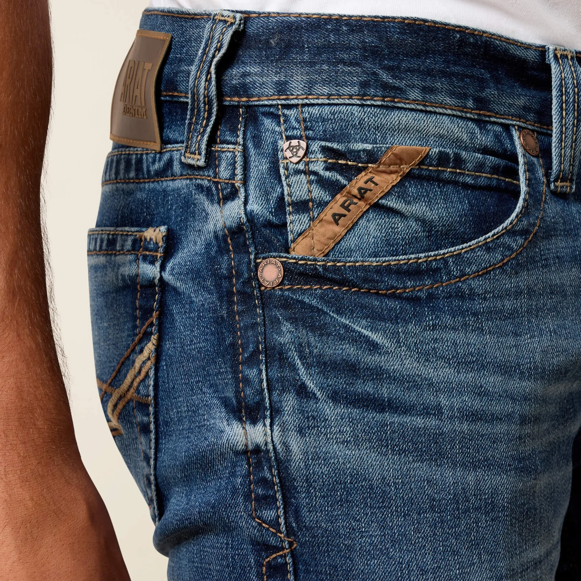 M7 Slim Axel Straight Leg Jeans