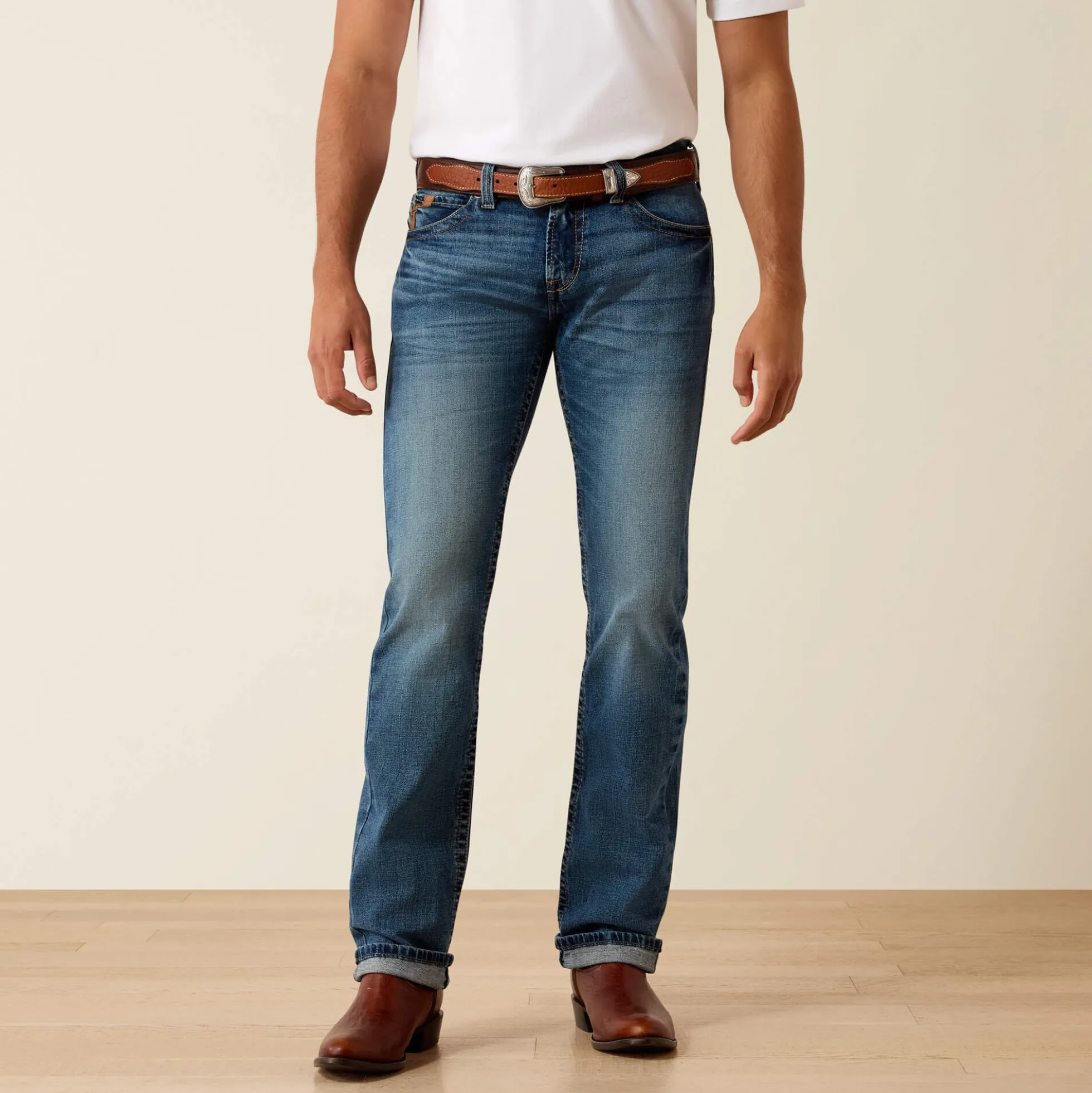 M7 Slim Axel Straight Leg Jeans