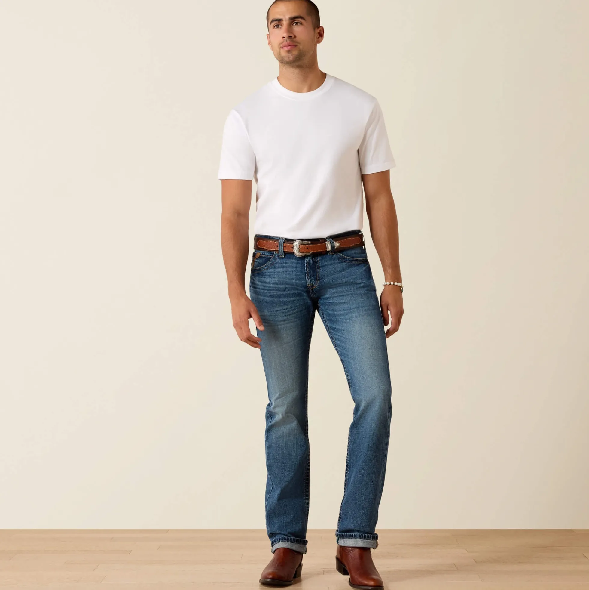 M7 Slim Axel Straight Leg Jeans