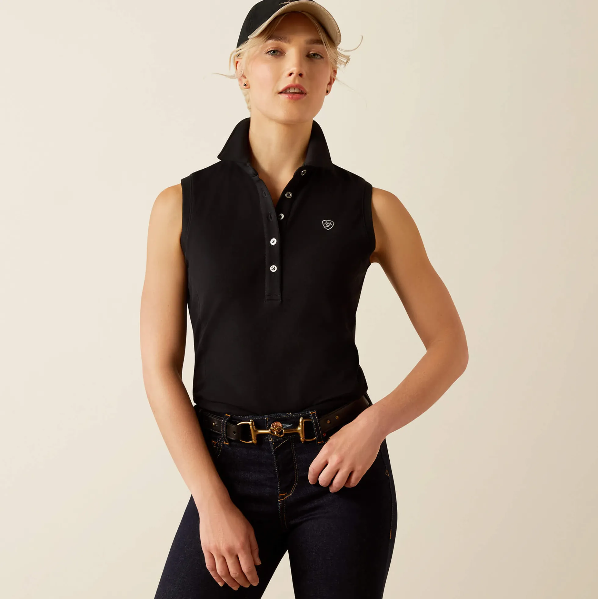 Prix 3.0 Sleeveless Polo Shirt