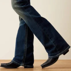 R.E.A.L. Mid Rise Stretch Entwined Boot Cut Jean
