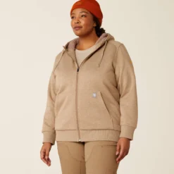 Rebar All-Weather Sherpa Full Zip Hoodie