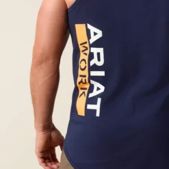 Rebar Cotton Strong Singlet Tank