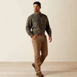 Rebar Flannel DuraStretch Work Shirt