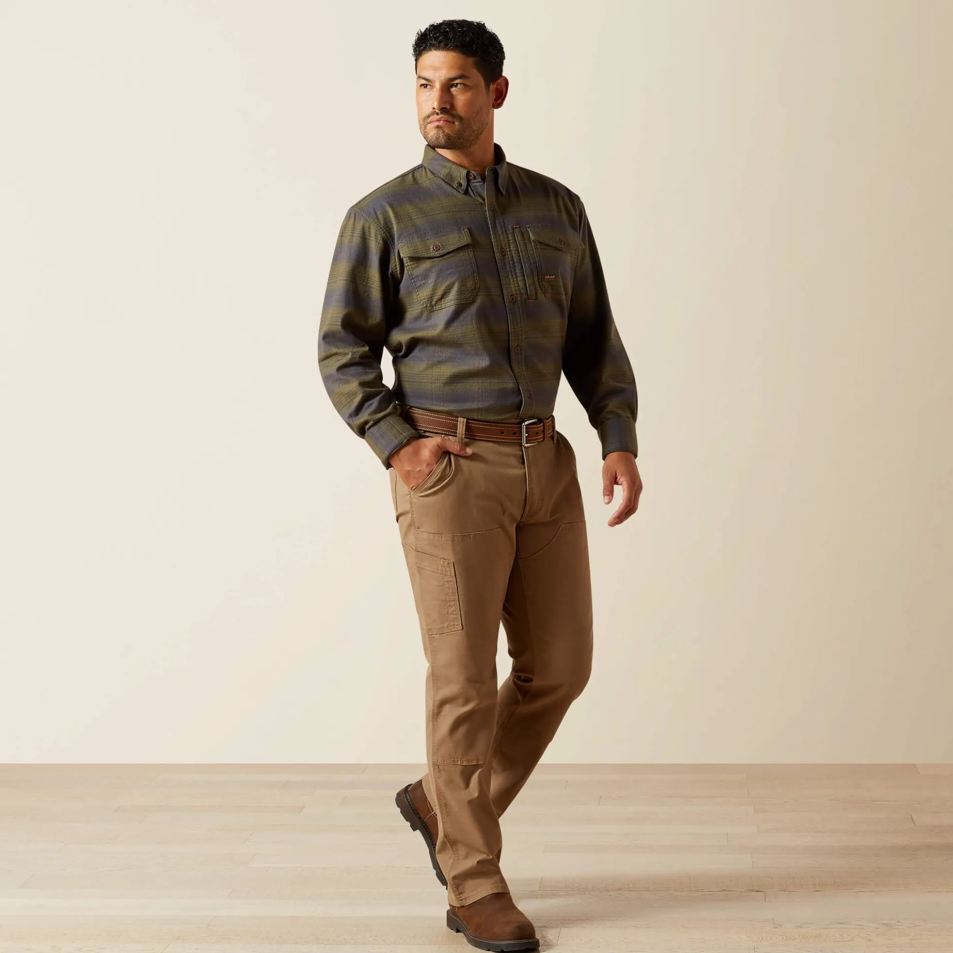 Rebar Flannel DuraStretch Work Shirt