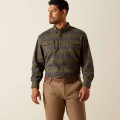 Rebar Flannel DuraStretch Work Shirt