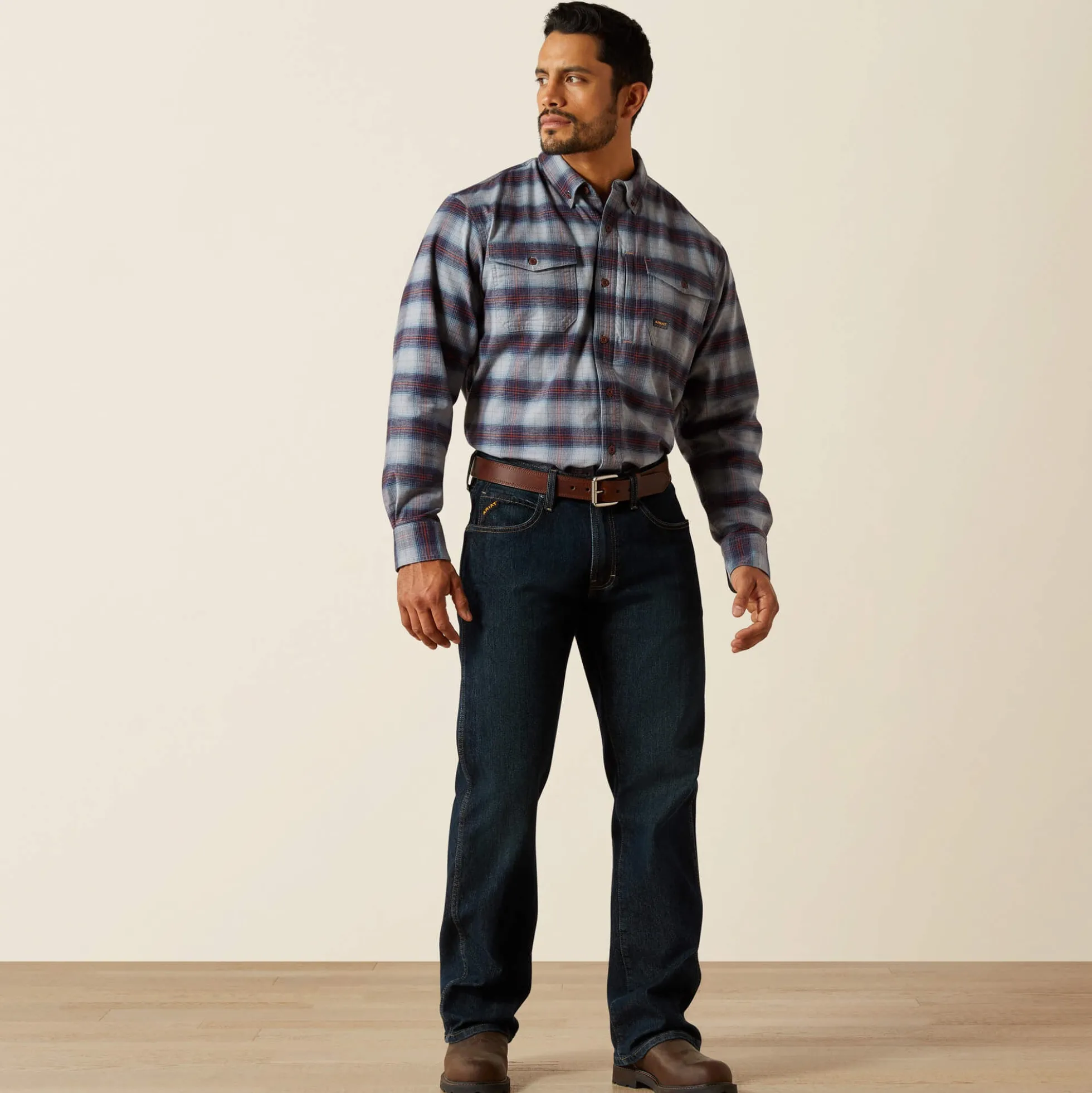 Rebar Flannel DuraStretch Work Shirt