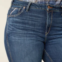 Rebar High Rise Riveter DuraStretch Straight Leg Jeans
