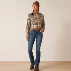 Rebar High Rise Riveter DuraStretch Straight Leg Jeans