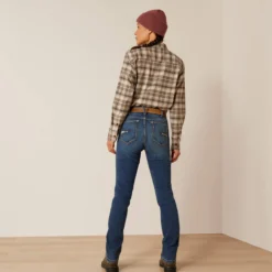 Rebar High Rise Riveter DuraStretch Straight Leg Jeans