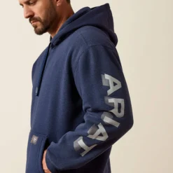 Rebar Lightweight Logo Hoodie