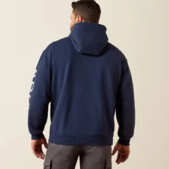 Rebar Lightweight Logo Hoodie