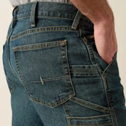 Rebar M7 Slim DuraStretch Workhorse Stackable Straight Leg Jean