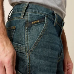 Rebar M7 Slim DuraStretch Workhorse Stackable Straight Leg Jean