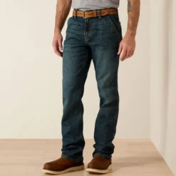 Rebar M7 Slim DuraStretch Workhorse Stackable Straight Leg Jean