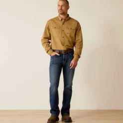 Rebar Washed Twill Work Shirt