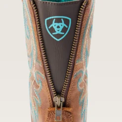 Round Up Back Zip Western Boot