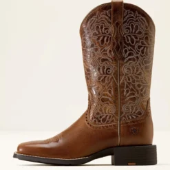 Round Up Remuda Wide Square Toe Western Boot