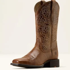 Round Up Remuda Wide Square Toe Western Boot