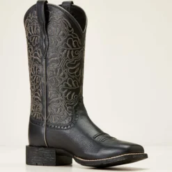 Round Up Remuda Wide Square Toe Western Boot