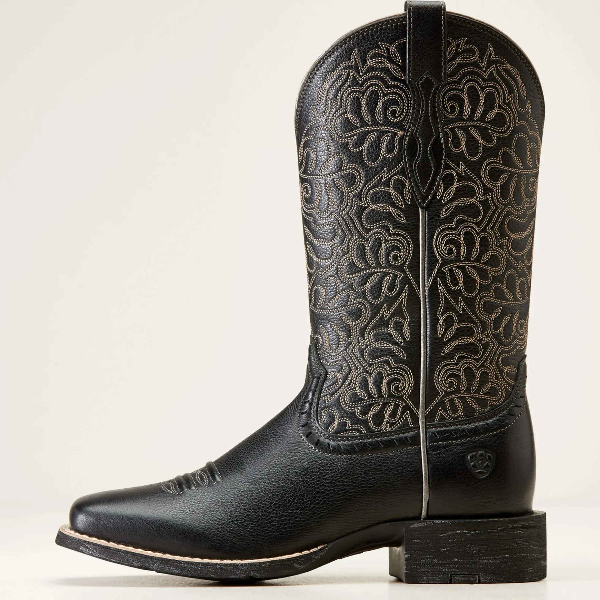 Round Up Remuda Wide Square Toe Western Boot