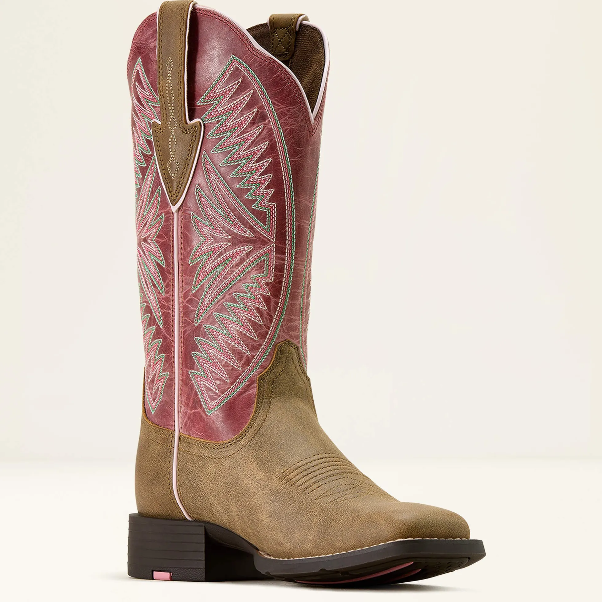 Round Up Ruidoso Wide Square Toe Western Boot